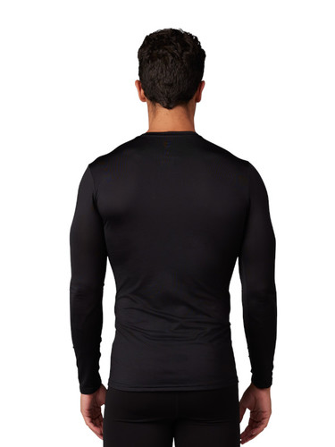 חולצת בסיס ארוכה לרכיבת שטח שחור - TECBASE LS SHIRT 