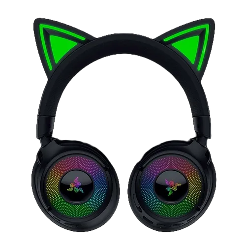 שריון אילת Razer KRAKEN KITTY V3 PRO צבע שחור
