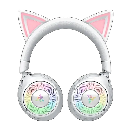 שריון אילת Razer KRAKEN KITTY V3 PRO צבע לבן