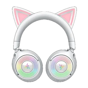 שריון אילת Razer KRAKEN KITTY V3 PRO צבע לבן