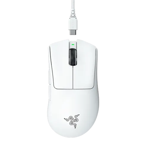שריון אילת Razer DEATHADDER V3 PRO צבע לבן