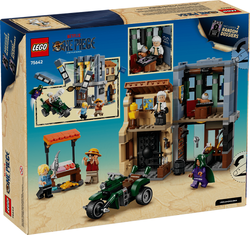 ONE PIECE - עימות מכריע עם קפטן סמוקר LEGO 75642