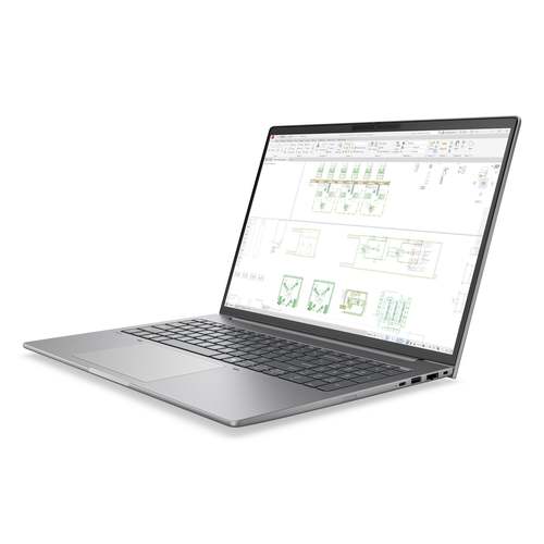 מחשב נייד  HP ZBook 8 G2i 16 U7-356H|PRO 500 6GB|48GB|1TB|Win11P|5YR E1MG1AT 