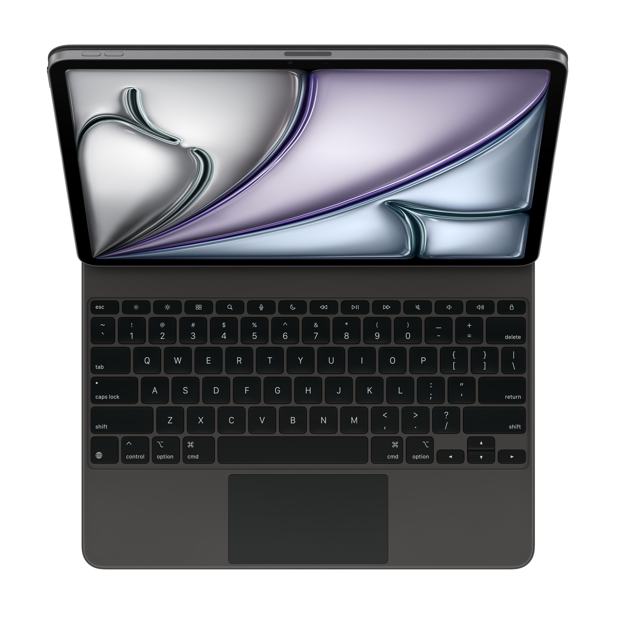 מקלדת Apple Magic KB iPad Air 13-inch (M4) - Hebrew - Black MGYY4HB/A אפל