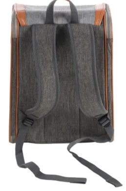 פלמינגו תיק גב טננה לכלבים וחתולים - Flamingo Backpack Tanana Grey