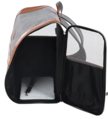 פלמינגו תיק גב טננה לכלבים וחתולים - Flamingo Backpack Tanana Grey