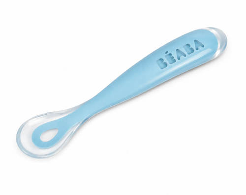 כף סיליקון ענן שלב ראשון תכלת Beaba
