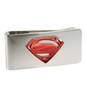 אטב כסף של סופרמן – סמל  Superman Man of Steel Metal Money Clip