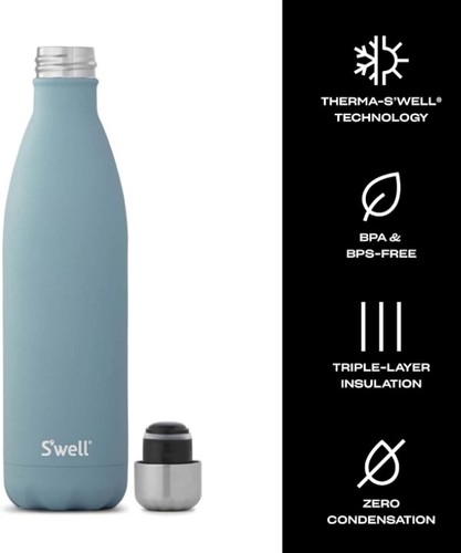 בקבוק תרמי Swell Aquamarine | תכלת 740 מ