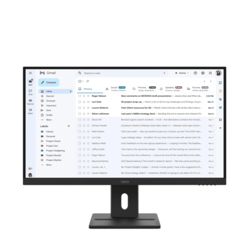מסך מחשב Lenovo ThinkVision E27-40 27'' FHD IPS 100Hz 64BCMAT4IS