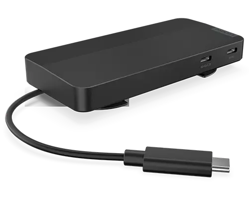 תחנת עגינה Lenovo 40B90000WW USB-C Dual Display Travel Dock