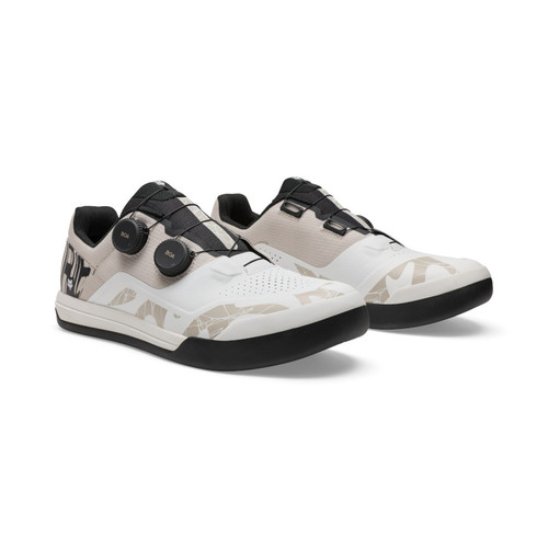 נעלי רכיבה פוקס פלאט לבן - FOX UNION BOA FLAT DIFFUSE V26