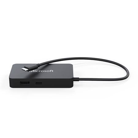 רכזת נסיעות Microsoft SWV-00009 USB-C travel HUB
