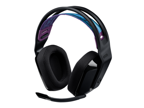 אוזניות גיימינג אלחוטיות שחורות Logitech G535 Gaming 981-000972 LIGHTSPEED Wireless Headset