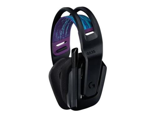 אוזניות גיימינג אלחוטיות שחורות Logitech G535 Gaming 981-000972 LIGHTSPEED Wireless Headset