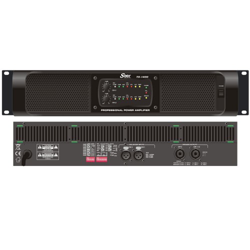מגבר 2X7000 WATT SEER AMP TD1400