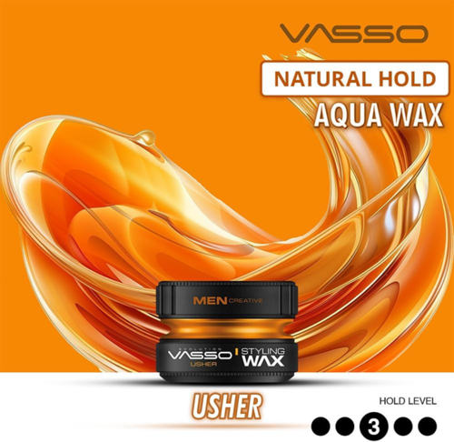 ווקס מקצועי לשיער VASSO Usher ‏150 מ״ל