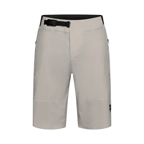 מכנס רכיבה קצר פוקס לבן עם ריפוד פריק - FOX RACING FLEXAIR W/LINER SHORTS V26