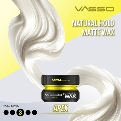 ווקס VASSO Apex Pro-Matte באחיזה מקסימלית וגימור מט