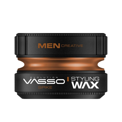 חימר לשיער VASSO Spike Soft Clay – אחיזה חזקה וגימור מט 150 מ״ל
