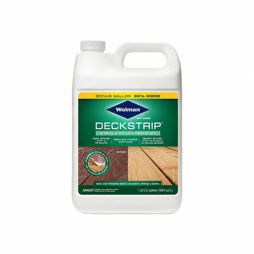 מסיר צבע לעץ Deckstrip תוצרת WOLMAN 5 ליטר 