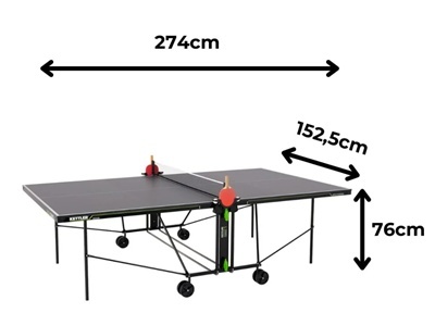 שולחן טניס חוץ OUTDOOR K1 קטלר KETTLER | טוטאל ספורט