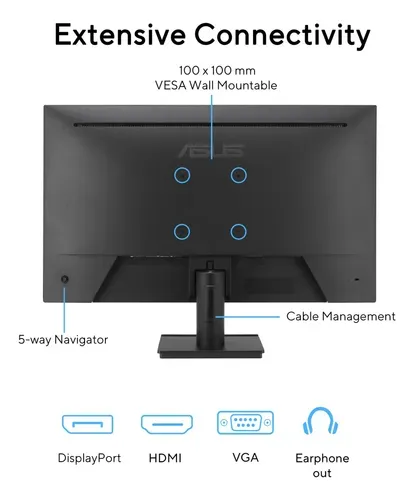 מסך מחשב Asus Eye Care VA279QG '27 Full HD 
