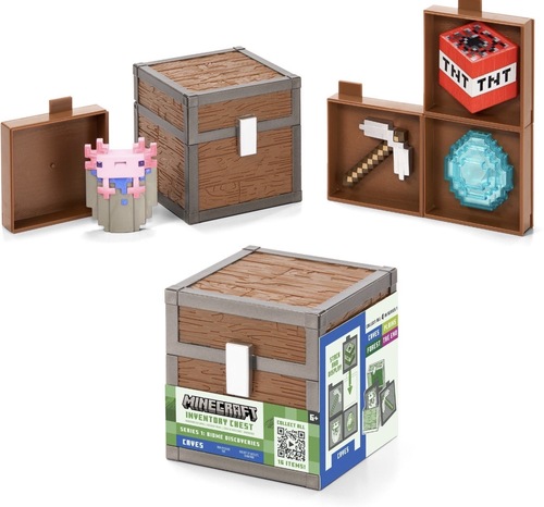 קופסת הפתעה Minecraft – Loot Chest (יחידה) | Minecraft Loot Chest Mystery Box (Single Unit)