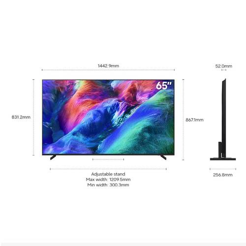 טלוויזיה חכמה Samsung 65 Micro RGB Smart 4K MRE65R85HAUXIL Vision AI