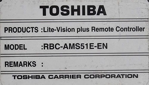 טרמוסטט טושיבה TOSHIBA