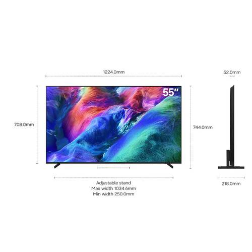טלוויזיה חכמה Samsung 55 Micro RGB Smart 4K MRE55R85HAUXIL Vision AI