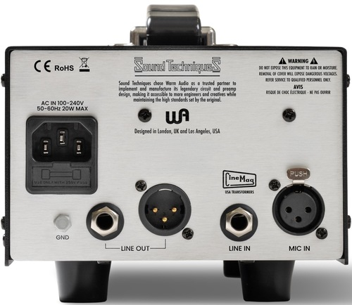 זוית נוספת warm audio jude preamp