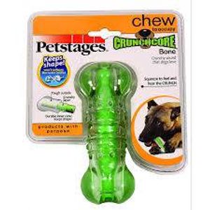 עצם לעיסה לכלב גומי ירוק בינוני Petstages