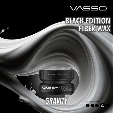 ווקס לשיער VASSO Gravity באחיזה חזקה וגימור מט