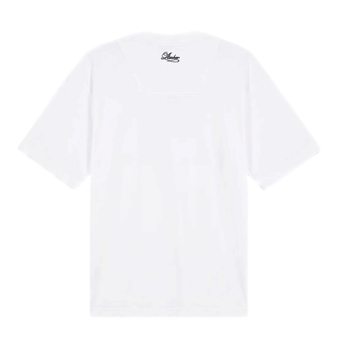 חולצה AINKER מידות XS-XXL לגברים בגוון לבן עם סמל