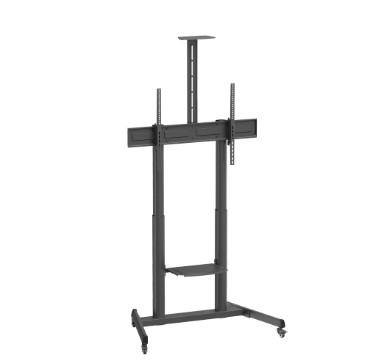 עגלת מסך מקצועית מתכווננת למסכי 60–100 אינץ׳ EAZO IR-100