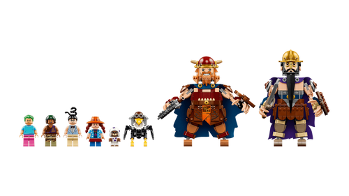  ONE PIECE - דורי נגד ברוגי - ענקי האי ליטל גארדן LEGO 75644