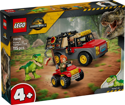  פארק היורה - משאית הובלה לטי רקס צעיר LEGO 77978