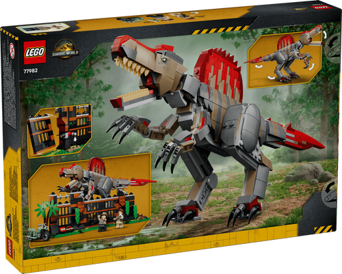 פארק היורה - בריחת הדינוזאור ספינוזאורוס LEGO 77982