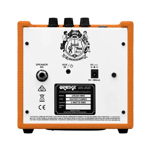 מגבר מיני לגיטרה Orange Crush Mini 3-Watt