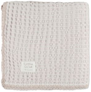 שמיכת פיקה לתינוק 75X100 ס"מ מבד אריג איכותי Cotton Cloud - ורוד