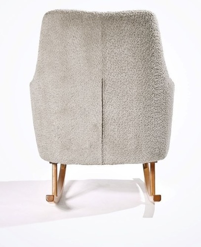 כורסת הנקה מעוצבת דגם אוסקר Tutti bambini Oscar Luxe כולל הדום צבע Teddy Mushroom