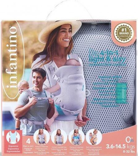 מנשא לתינוק 4 ב־1 Infantino Flip Light And Air 