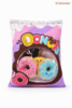 כריות פרווה קטיפתיות מיני Donuts 6 יחידות – iscream