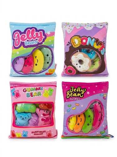 כריות פרווה קטיפתיות מיני Donuts 6 יחידות – iscream