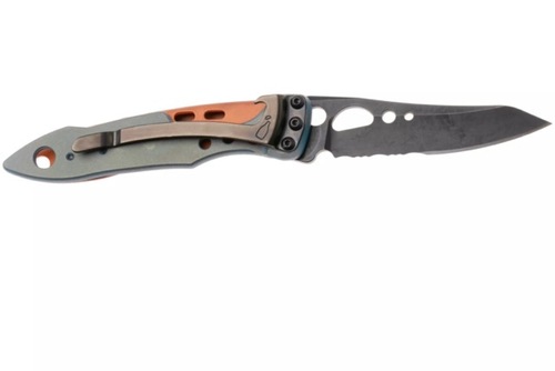 אולר / סכין מתקפלת לדרמן / Leatherman SKELETOOL KBX- כתום