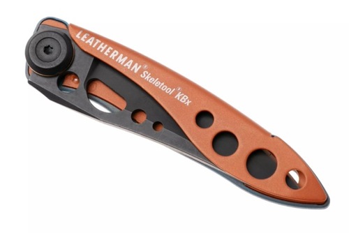 אולר / סכין מתקפלת לדרמן / Leatherman SKELETOOL KBX- כתום