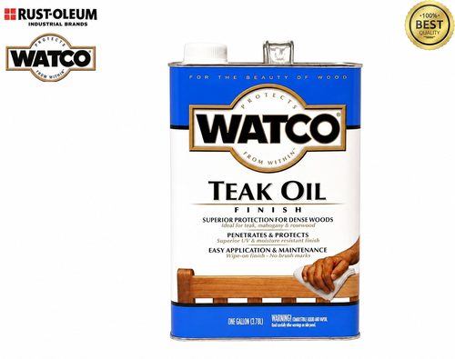 שמן טיק WATCO לחידוש והגנה על רהיטי עץ 1 ליטר – Rust-Oleum