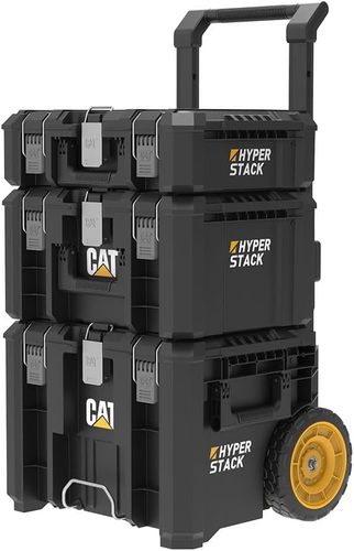 סט ארגזי כלים CAT 3 3 כומות על גלגלים 