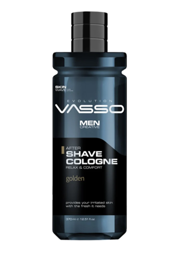 אפטר שייב קולון לגבר Golden בניחוח עצי 370 מ״ל VASSO